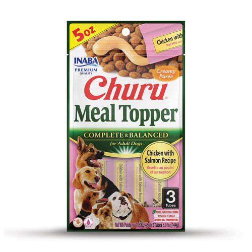 CHURU MEAL TOPPER
Chicken with Salmon Recipe 144g