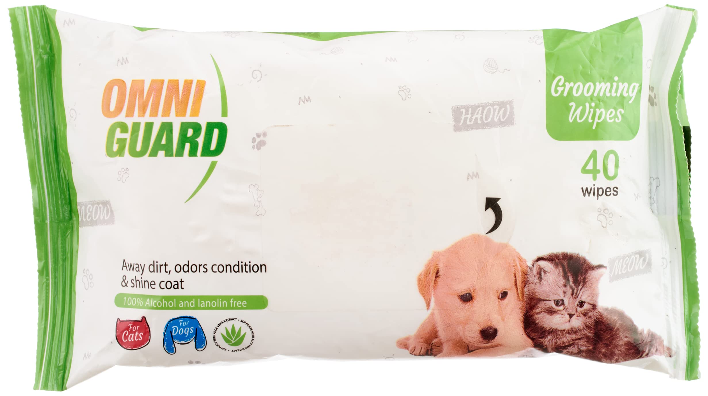 Omni Guard Grooming Wipes