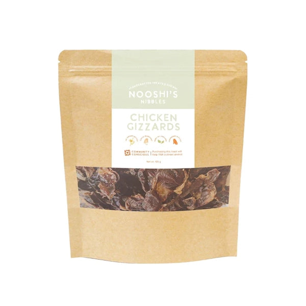 Nooshi's Nibbles Chicken Gizzards 100GM