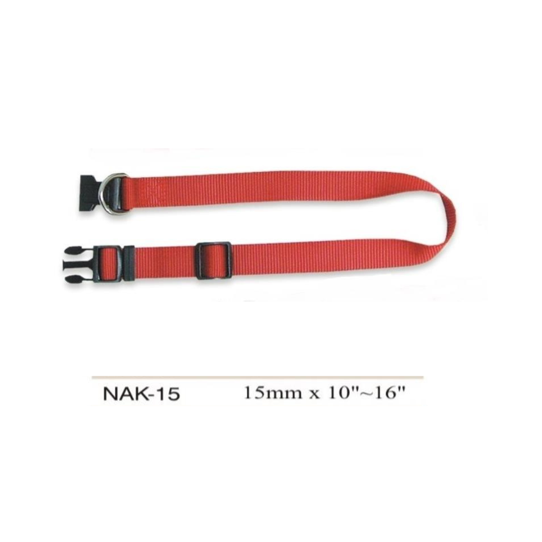 Collar - Nylon with Clip m. NAK-15