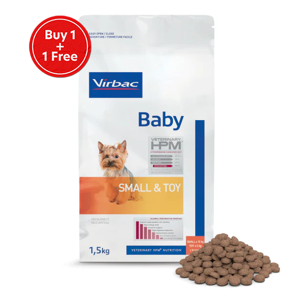 Virbac Dog Baby Small & toy 1.5kg