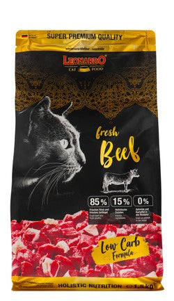 Leonardo Fresh Beef Dry Food Cats 1.5kg