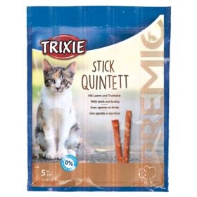 Trixie Premio Stick Quintett Lamb&Turkey 5 Sticks*25g