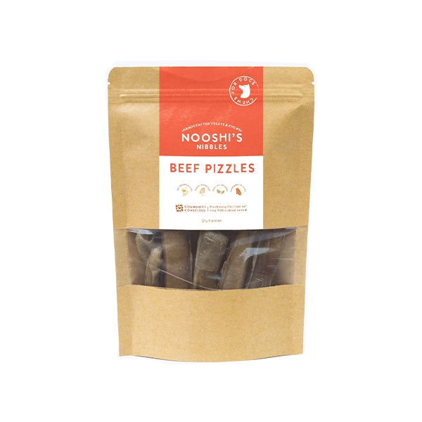 Nooshi's Nibbles Beef Pizzles 8 pieces
