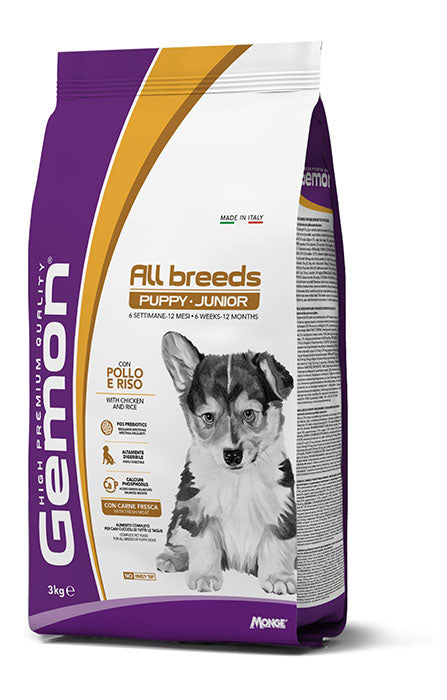 GEMON High Premium Puppy&Junior Dog Dry Food 20kg