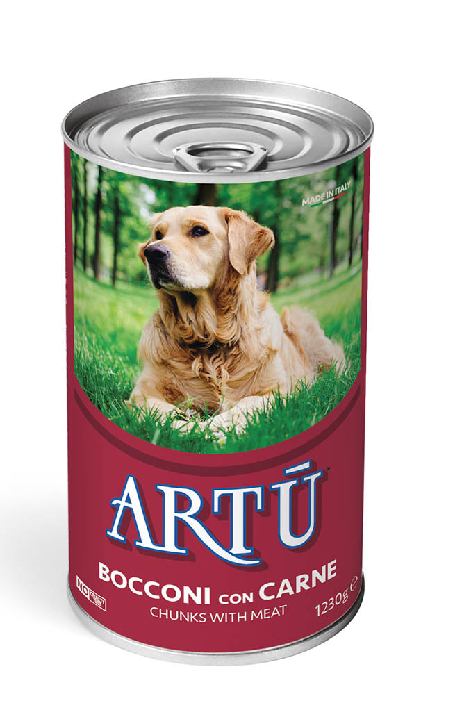 ARTU Chunks Meat Dog Wet Food 415g
