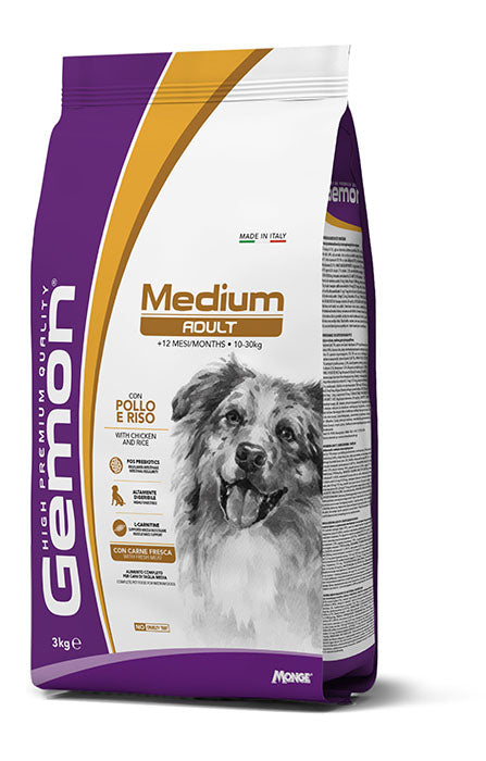 GEMON High Premium Adult Dog Dry Food 3kg