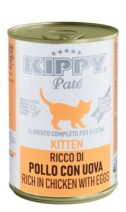 Kippy Pate Chicken&Eggs Kitten Cat 400g