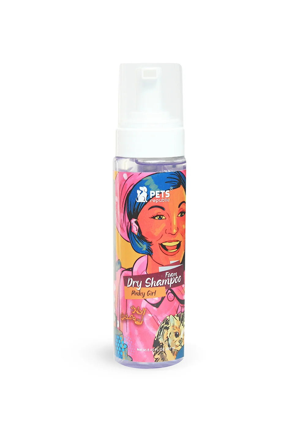 PETS Republic Foam Dry Shampoo pinky girl 250ml