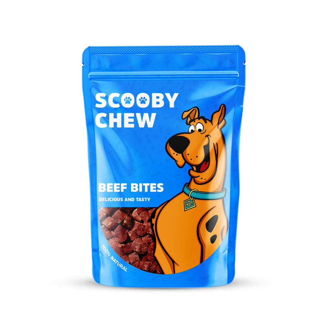 Scooby Chew Beef Bites - Dog Treats 120g