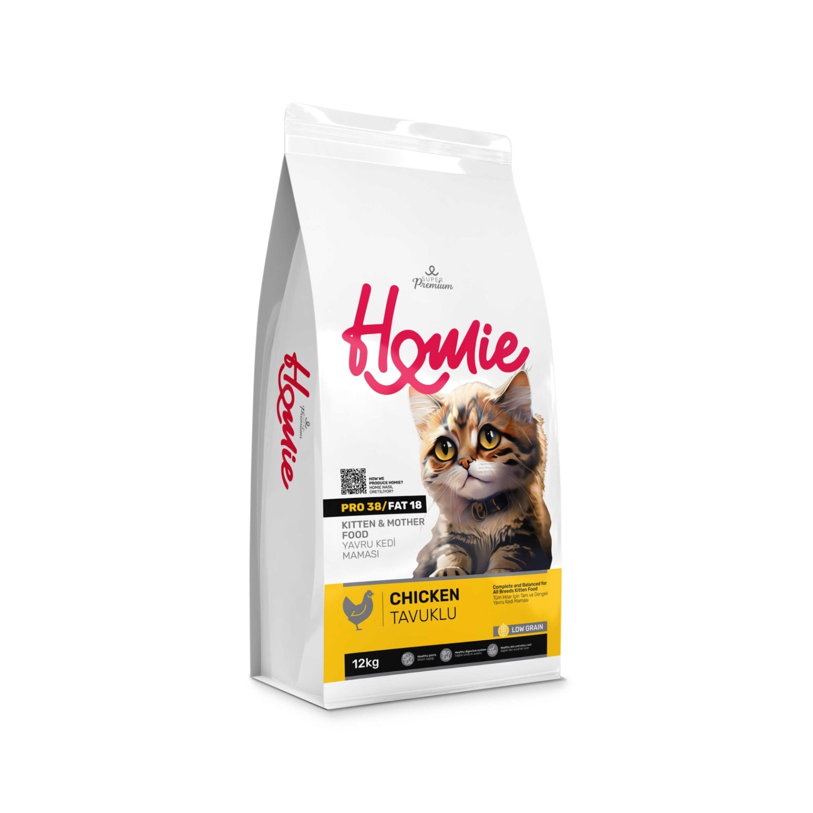 Homie super premium with chicken  kitten 2.75 kg