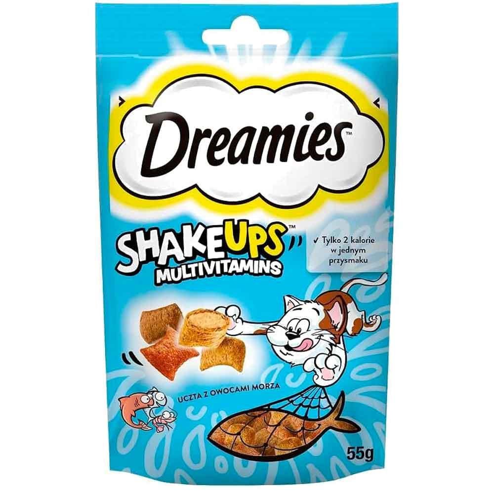 Dreamies shakeups multivitamins salmon 55g