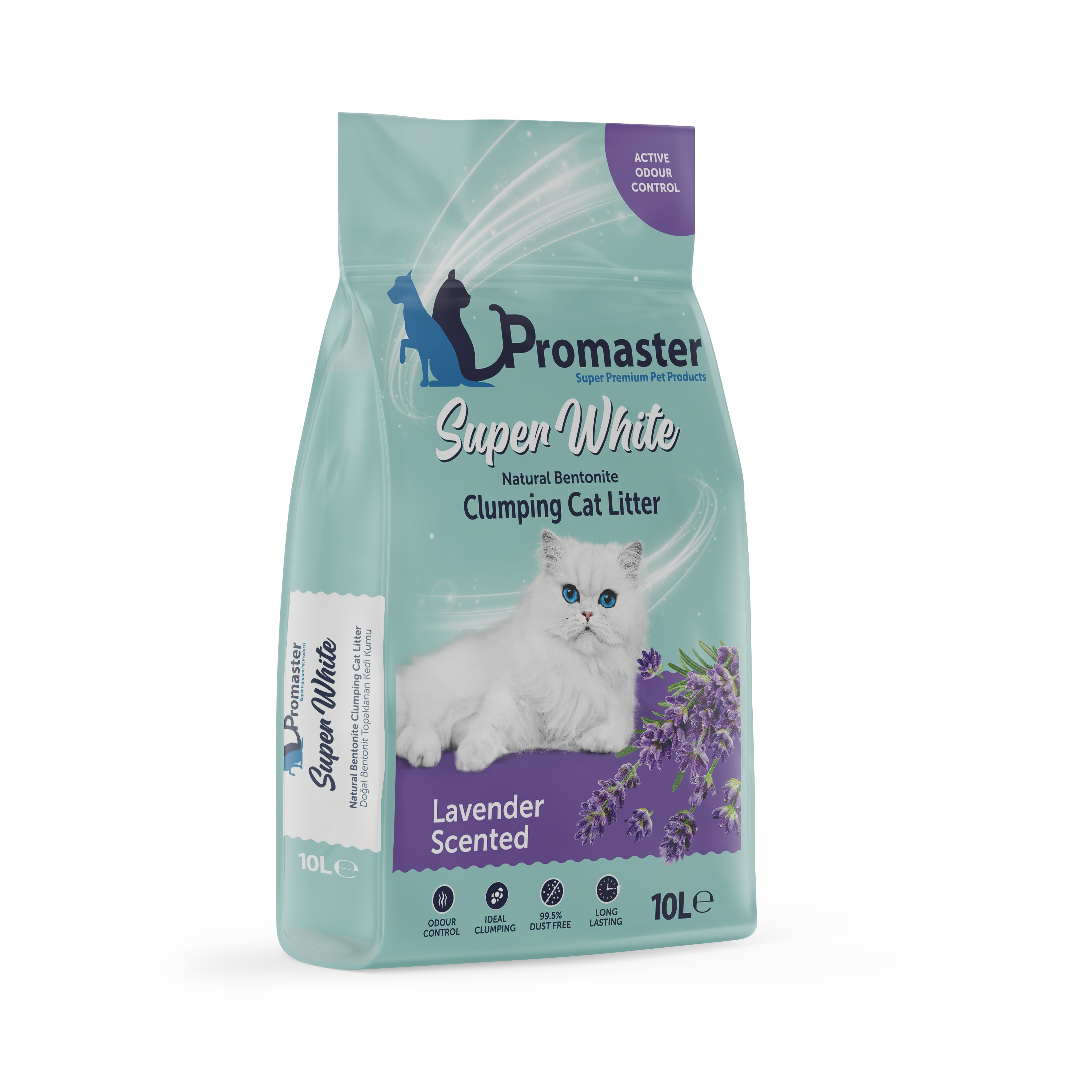 Promaster - Lavender Scented Clumping Cat Litter 10L