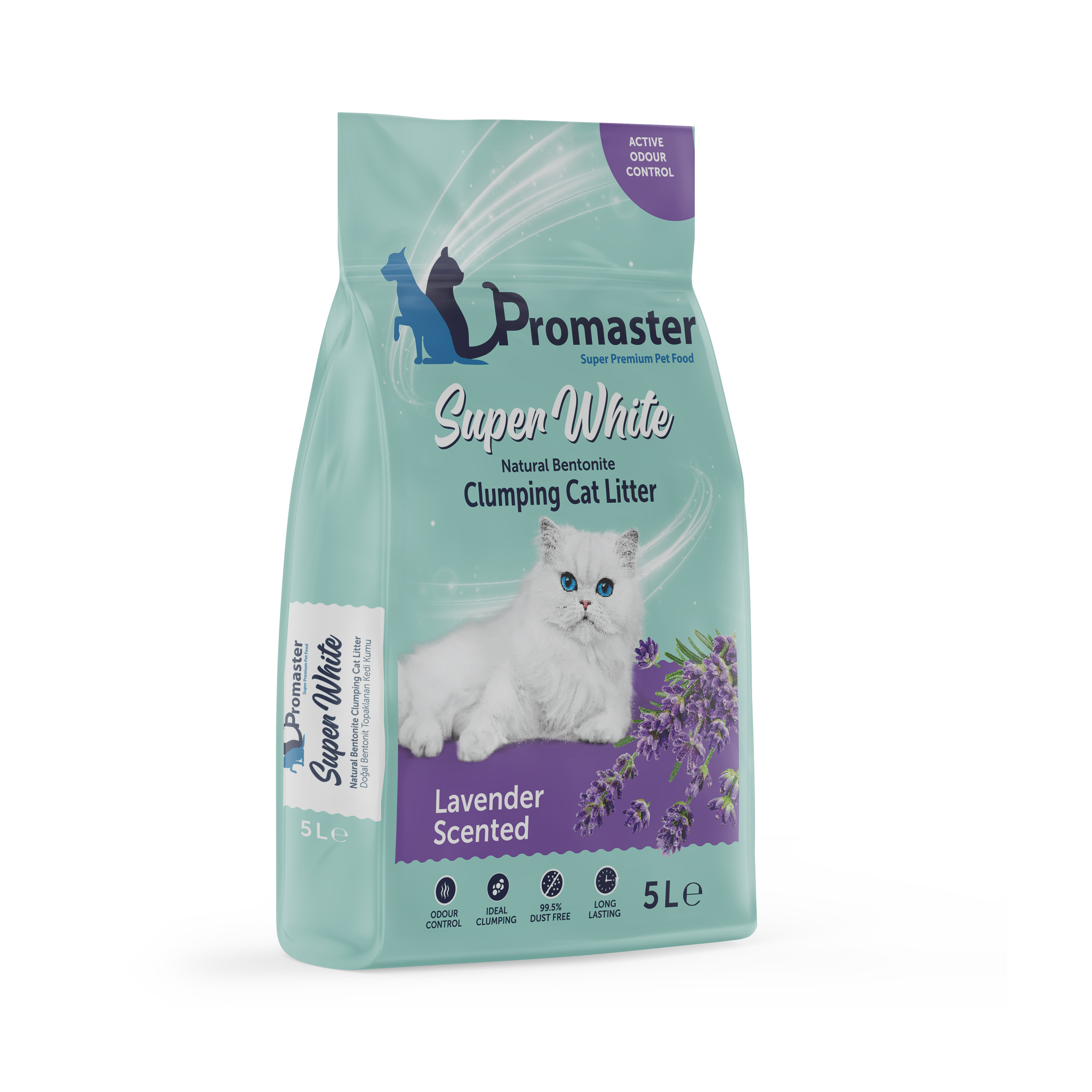 Promaster - Lavender Scented Clumping Cat Litter 5L