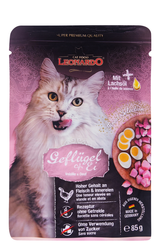 Leonardo With Poultry & Egg Adult Cats 85g