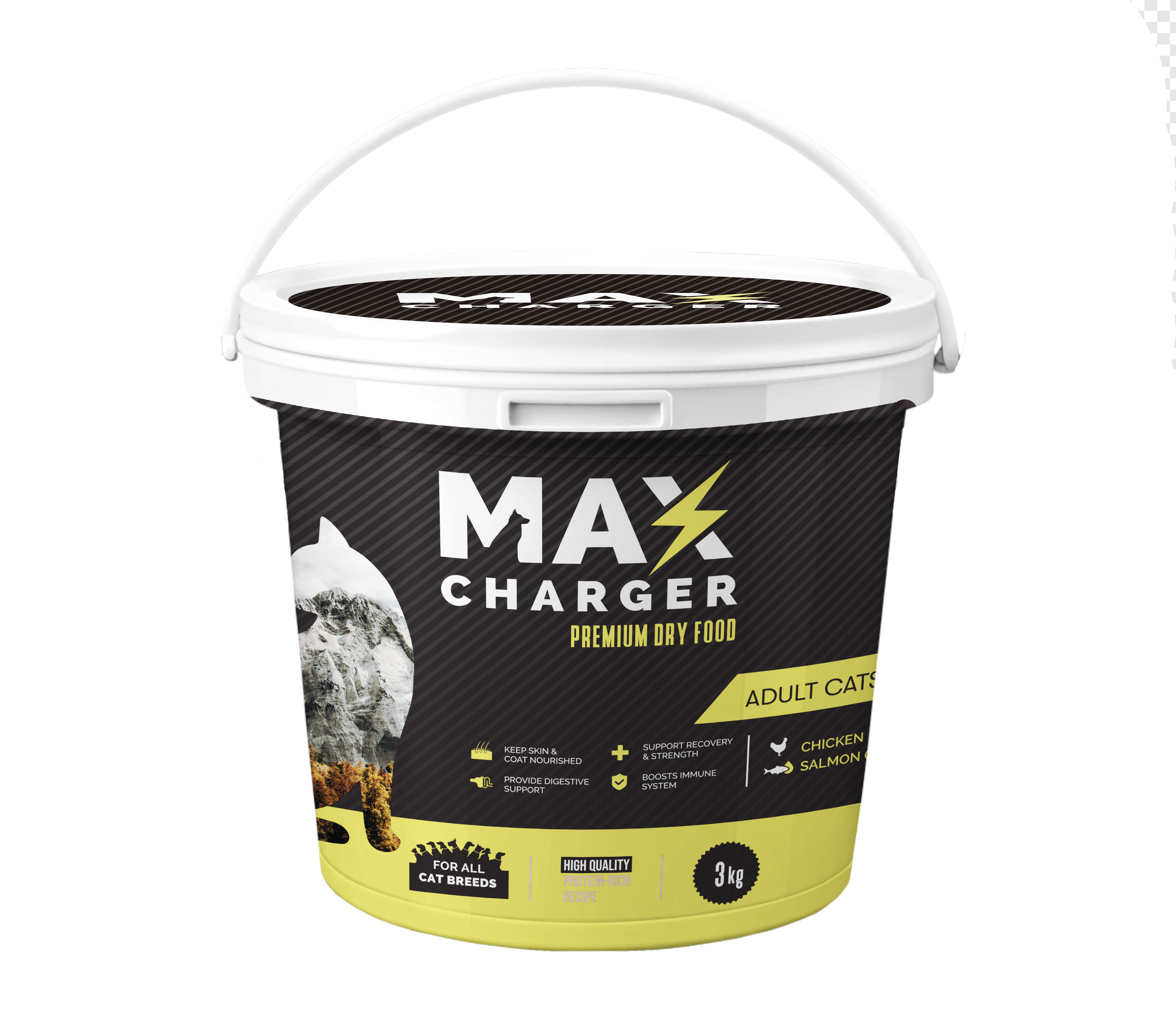 Max charger cat adult 3kg