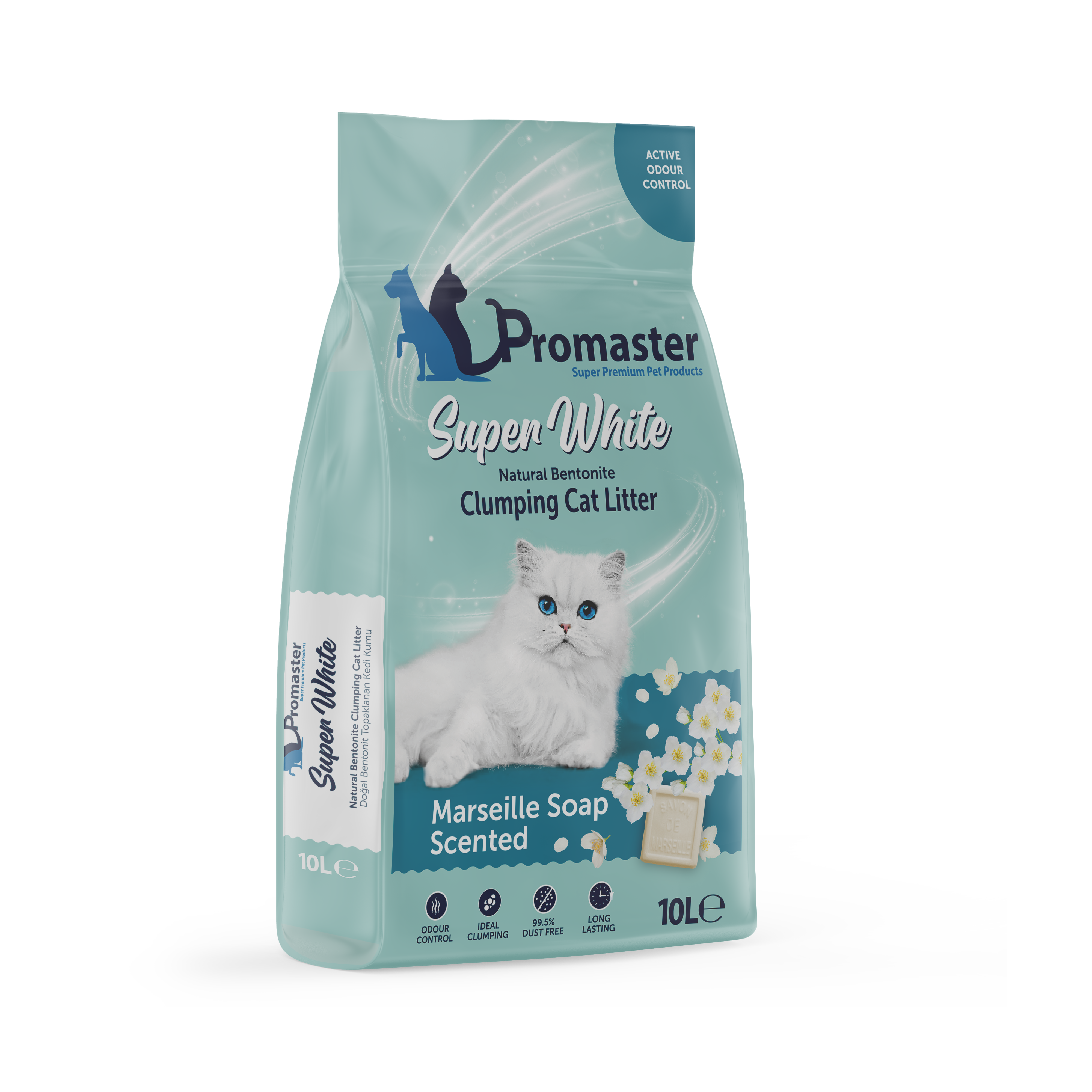 Promaster - Marseille Soap Scented Clumping Cat Litter 10L