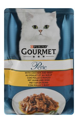 Purina Gourmet Perle Beef 85g