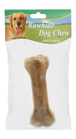 Rawhide Dog Chew Bone-Compressed m. FY-88602