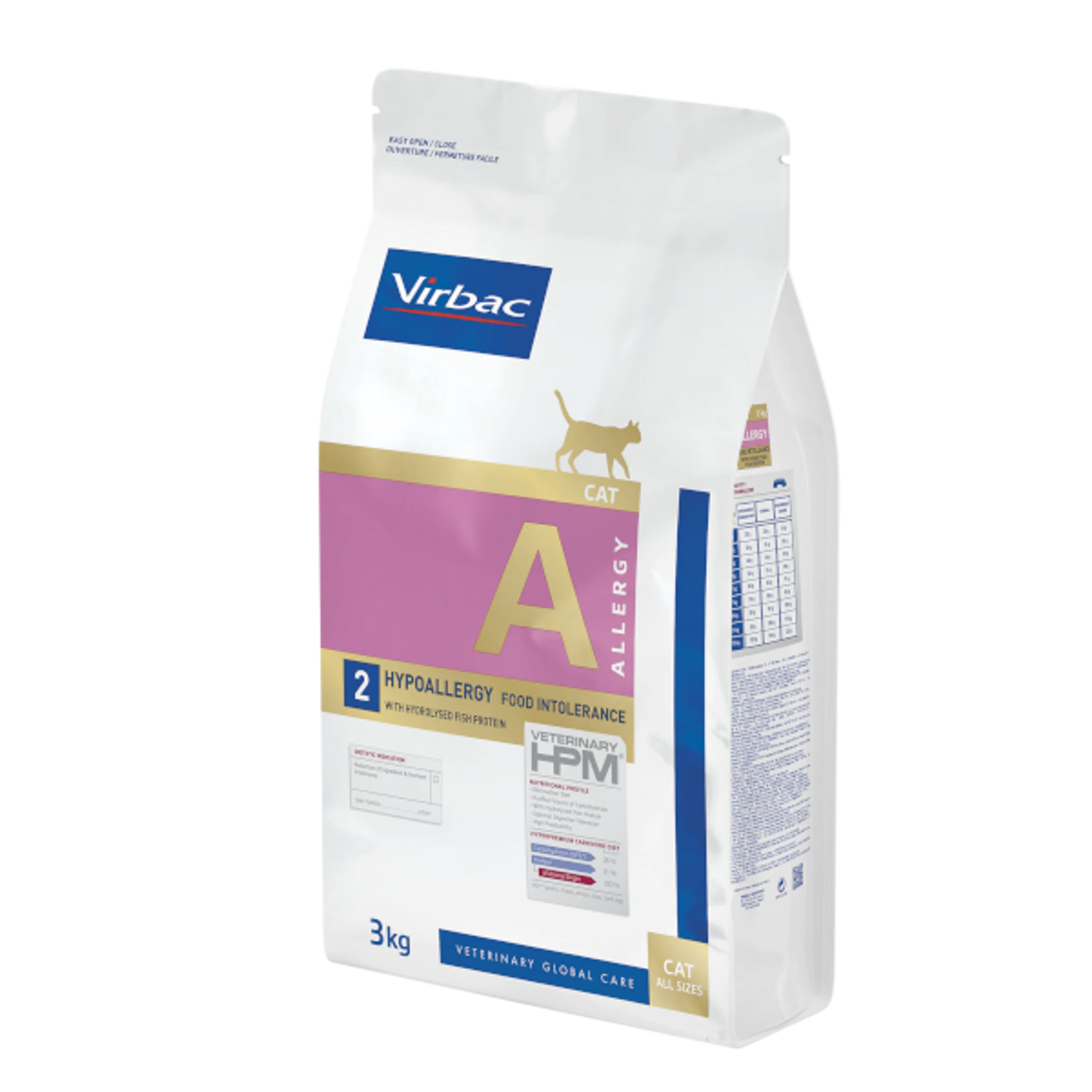 Virbac HPM Feline Allergy Hypoallergenic A1 3 kg