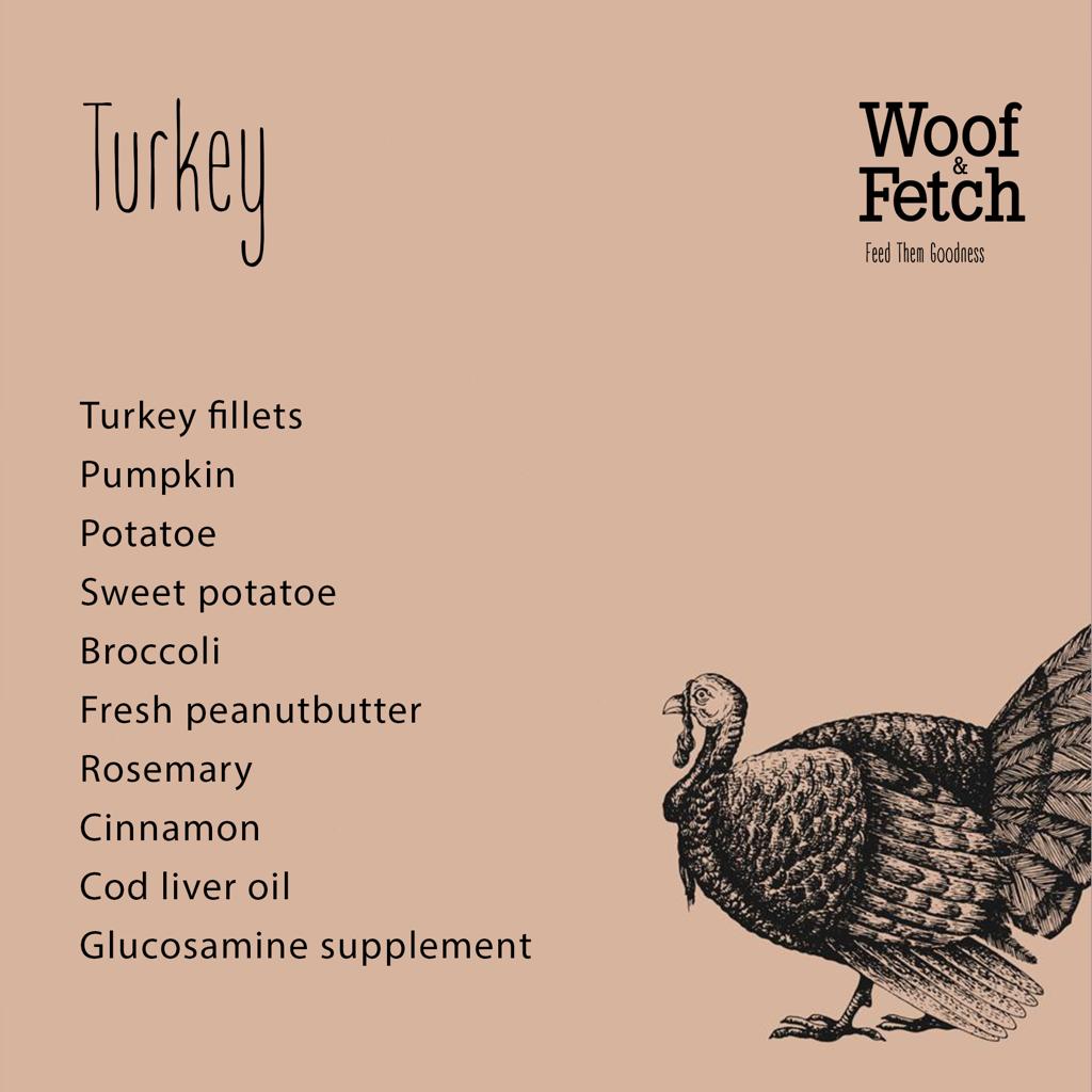 Woof & Fetch Turkey