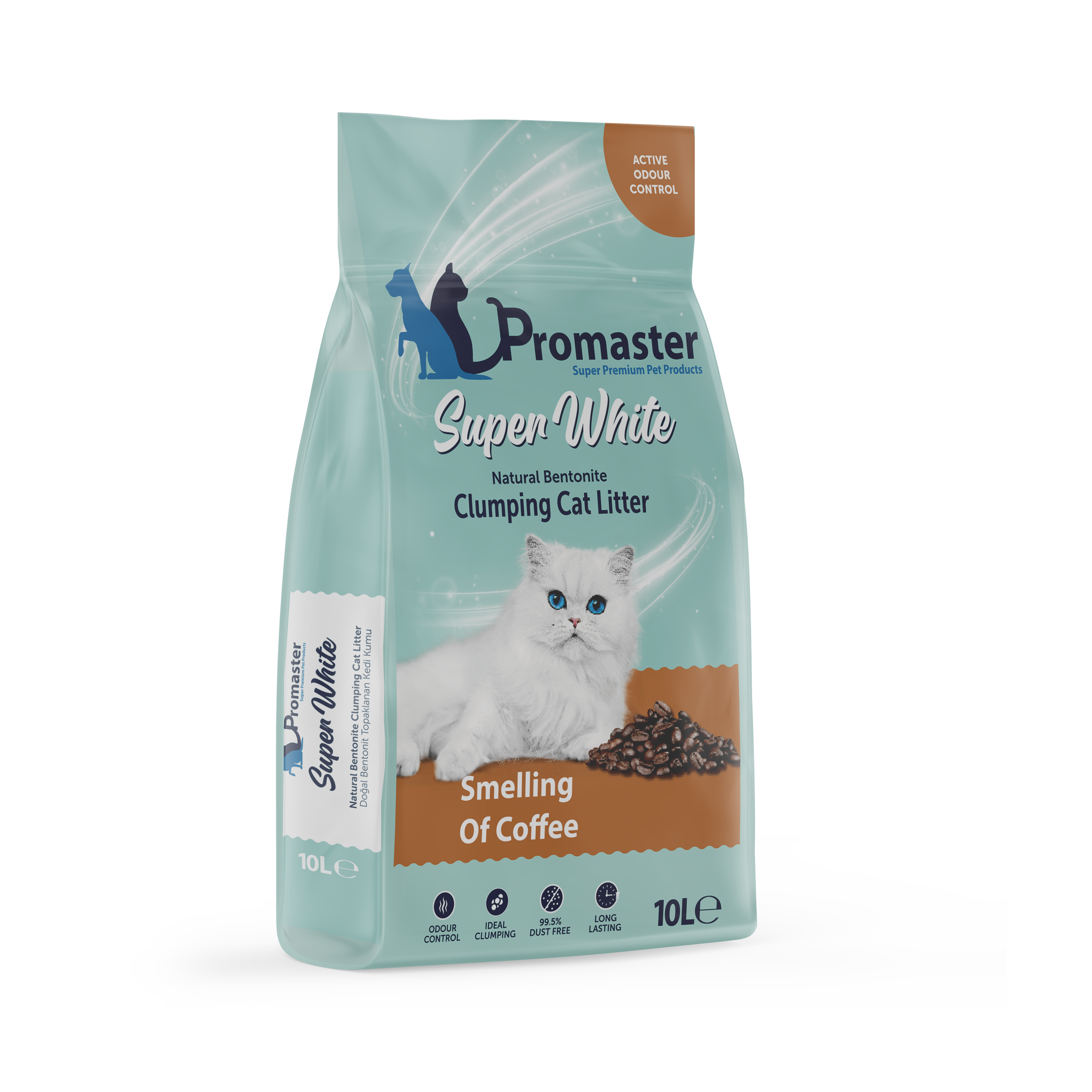 Promaster - Coffee Scented Clumping Cat Litter 10L