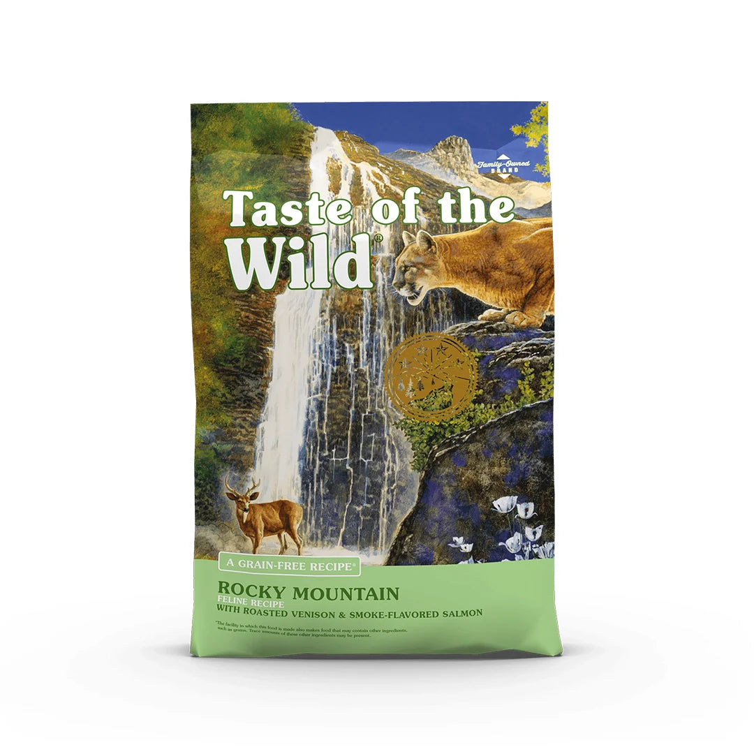 Taste Of The Wild Rocky Mountain Feline Formula With Roasted Venison & Smoked Salmon 2kg