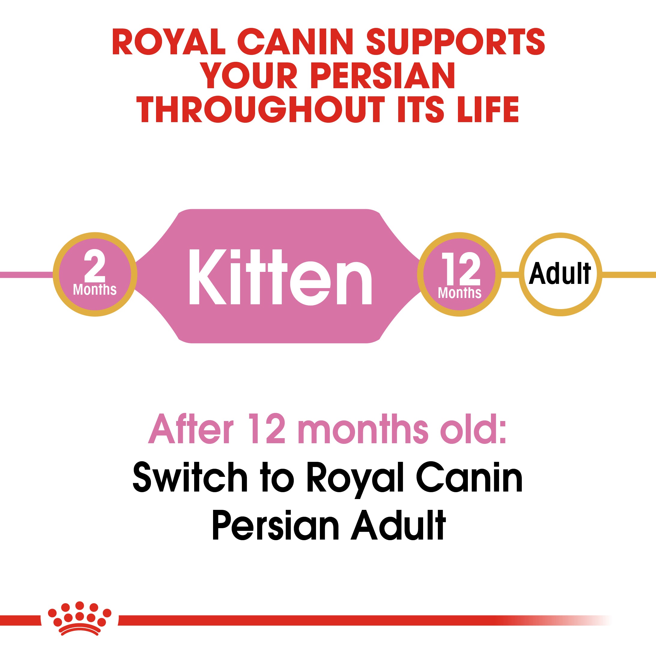 Royal Canin Persian Kitten (2KG) Up to 12 months