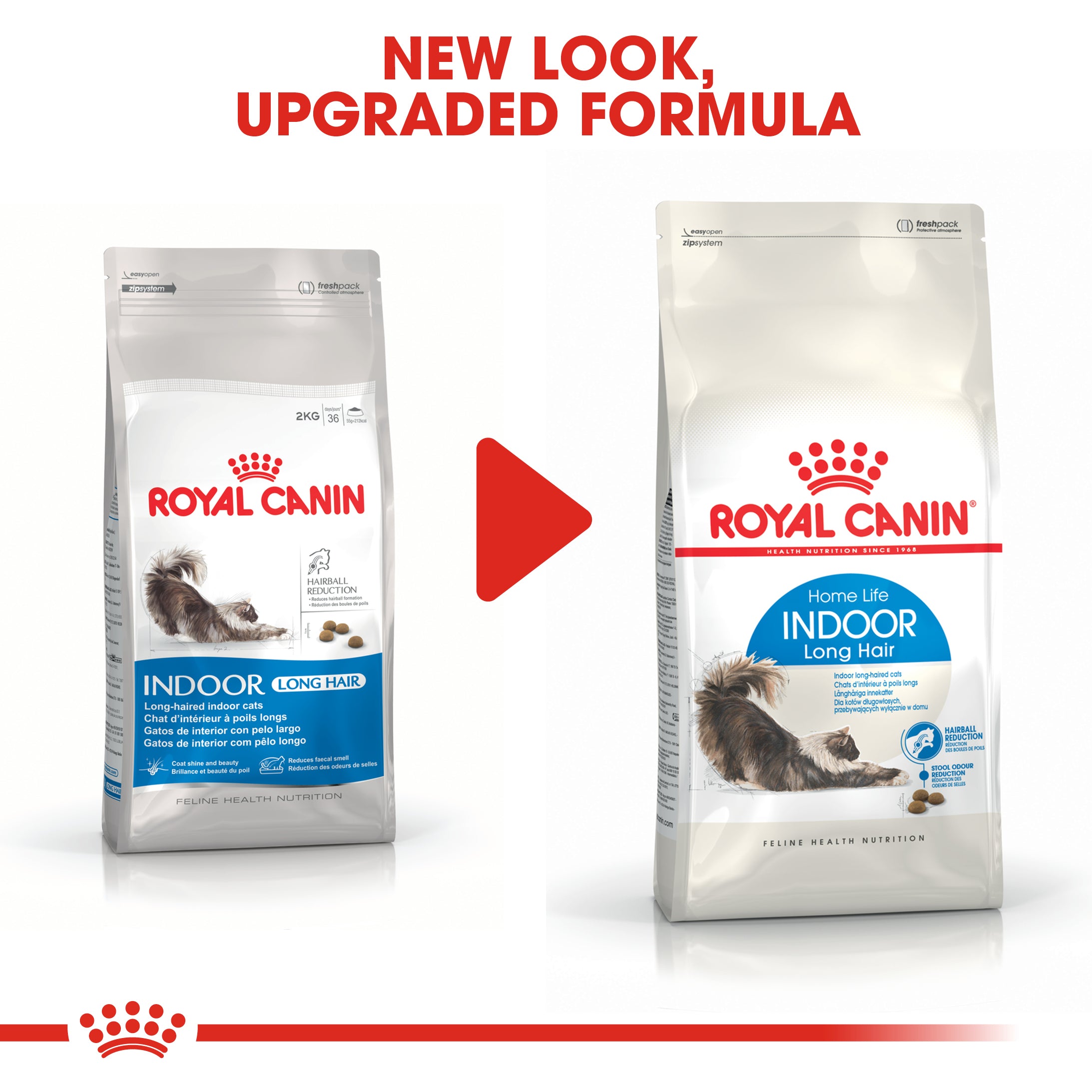 Royal Canin Indoor Long Hair (2 KG) - Dry Food for Indoor long-haired cats