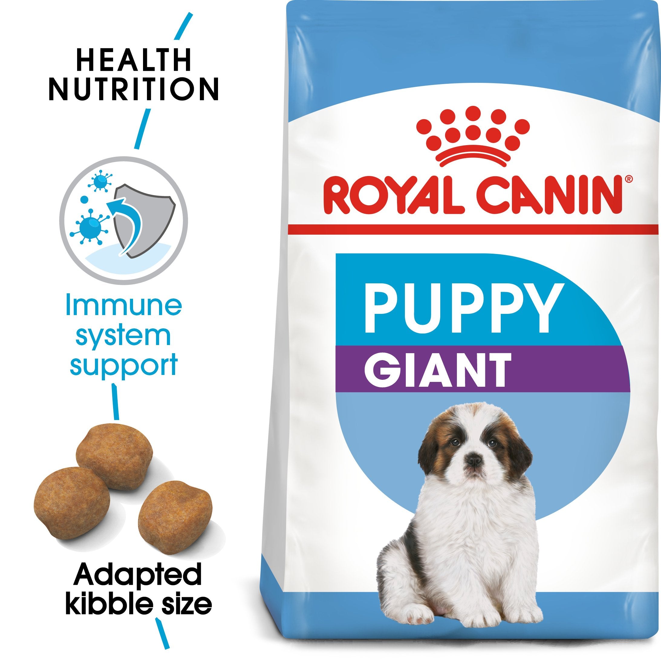 Royal Canin Giant Puppy (15 KG) - Dry food for giant dogs. Adult weight from 45 KG and over - from 2 to 8 months old - Amin Pet Shop