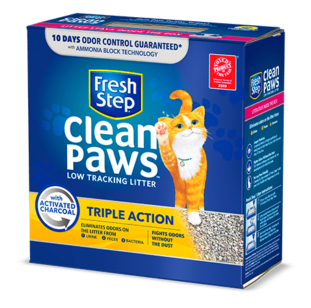 Fresh Step Cat Litter - Clean Paws 8.16kg - Amin Pet Shop