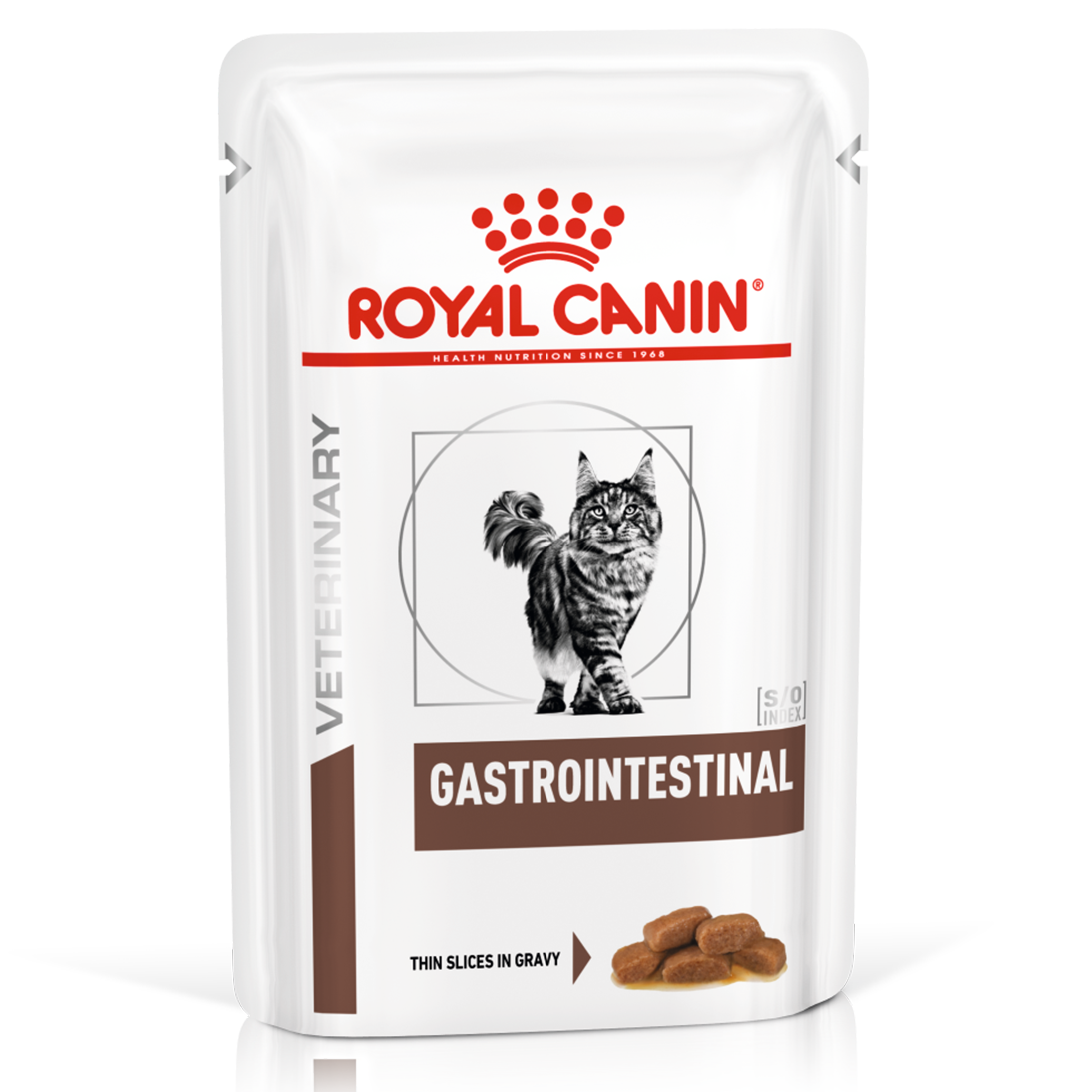 Royal Canin Feline Gastro Intestinal (85 gm\Pouch)- Wet food for gastro-intestinal disorders – 12 Pouches per box price for one pouch
