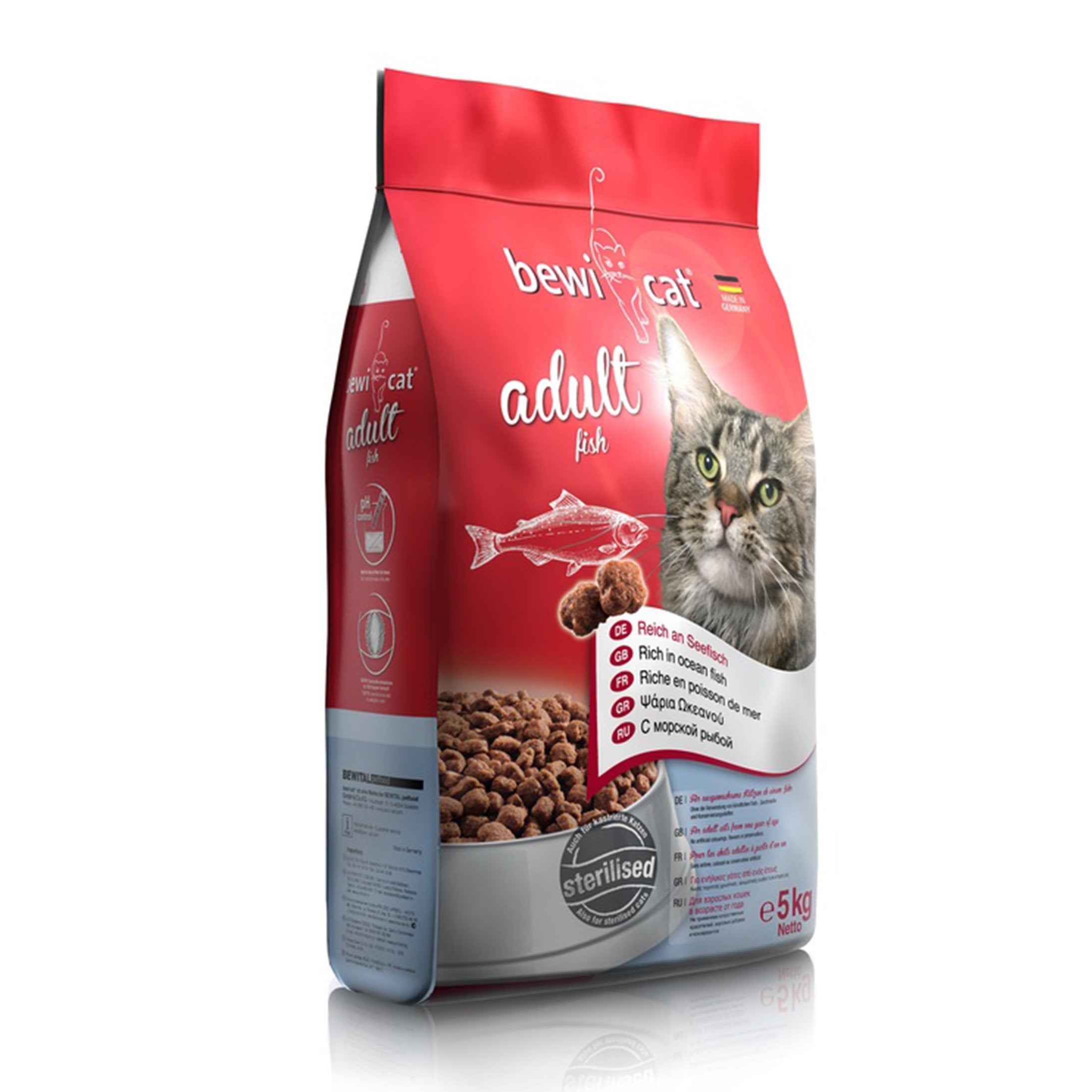 Bewi Cat Adult Fish 5kg - Amin Pet Shop