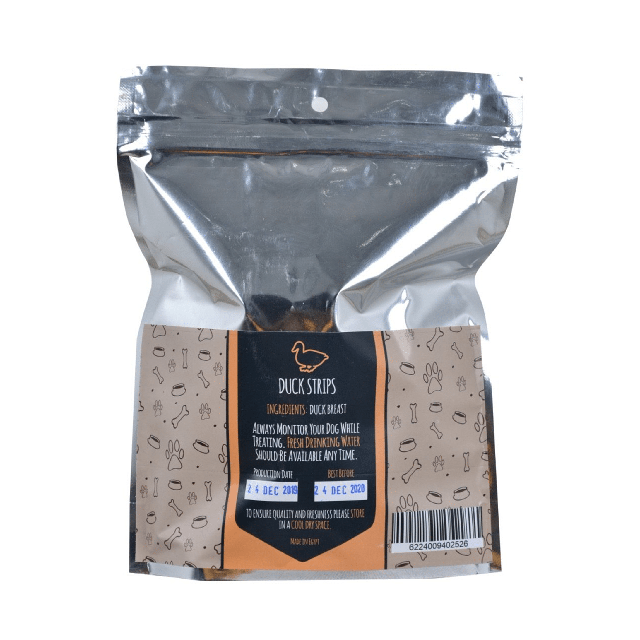 Three Snouts-Duck Strips 75g - Amin Pet Shop