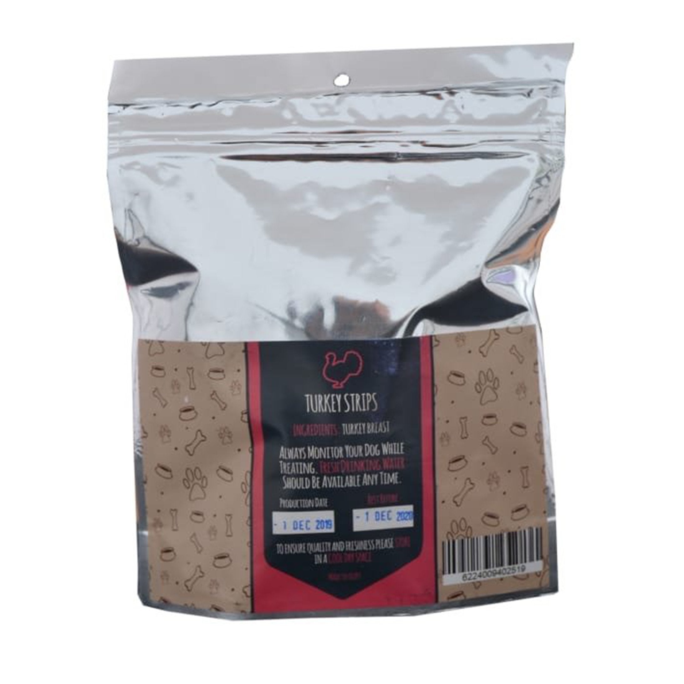 Three Snouts-Turkey Strips 75g - Amin Pet Shop