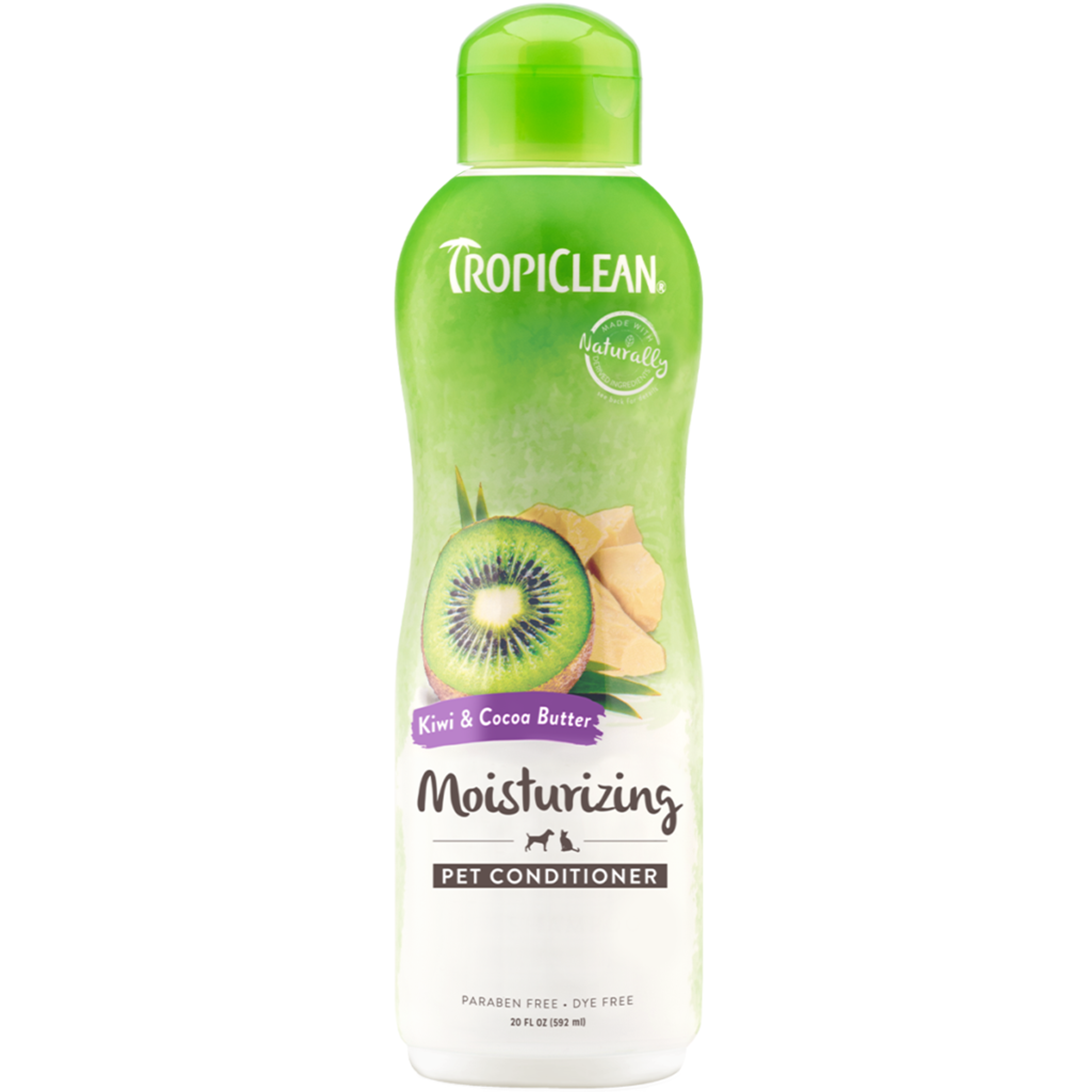TROPICLEAN KIWI & COCOA BUTTER PET CONDITIONER 592 ml